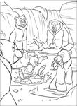 coloriage gratuit enfant Frere Des Ours