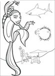 coloriage gratuit Gang De Requins