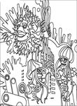 coloriage gratuit Gang De Requins