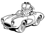 dessin gratuit Garfield