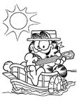 dessin gratuit Garfield