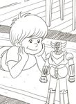 coloriage gratuit Goldorak