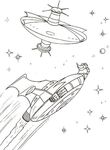 coloriage gratuit Goldorak