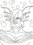 coloriage gratuit Goldorak