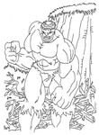 coloriage gratuit Hulk