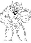coloriage gratuit enfant Hulk