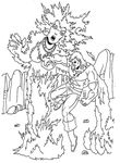coloriage gratuit enfant Hulk