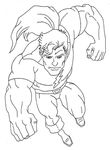 dessin gratuit Hulk