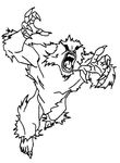 coloriage gratuit enfant Jackie Chan