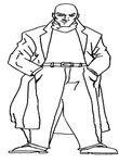 coloriage gratuit enfant Jackie Chan