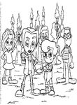 coloriage gratuit enfant Jimmy
