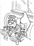 coloriage gratuit enfant Jimmy