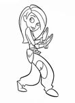 dessin gratuit Kim Possible