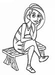 coloriage gratuit Kim Possible