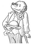coloriage gratuit La Famille Berenstain