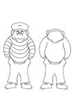 dessin gratuit La Famille Berenstain