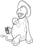 coloriage gratuit enfant Le Manege Enchante