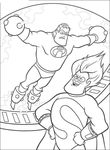coloriage gratuit enfant Les Indestructibles
