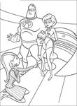 dessin gratuit Les Indestructibles