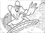 coloriage gratuit Les Indestructibles