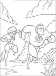 dessin gratuit Les Indestructibles