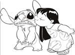 coloriage gratuit enfant Lilo