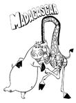 coloriage gratuit Madagascar