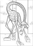 coloriage gratuit Madagascar