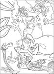 coloriage gratuit Madagascar