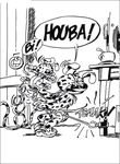 coloriage gratuit enfant Marsupilami