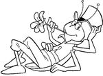 coloriage gratuit enfant Maya