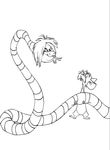 coloriage gratuit Merlin L Enchanteur