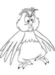 coloriage gratuit enfant Merlin L Enchanteur