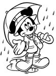 coloriage gratuit enfant Mickey