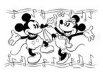 dessin gratuit Mickey