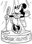 coloriage gratuit enfant Minnie