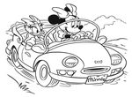 coloriage gratuit enfant Minnie