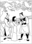 dessin gratuit Mulan