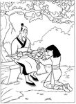 dessin gratuit Mulan