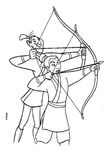 coloriage gratuit Mulan