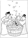 coloriage gratuit Mulan