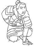 dessin gratuit Mulan
