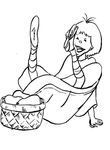 coloriage gratuit enfant Mysterieuses Cite D Or