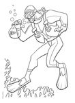 coloriage gratuit Nemo