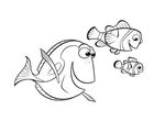 coloriage gratuit enfant Nemo