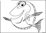 coloriage gratuit enfant Nemo