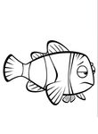coloriage gratuit enfant Nemo