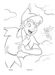 coloriage gratuit Peterpan