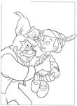 coloriage gratuit Pinocchio