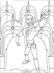 coloriage gratuit Robots